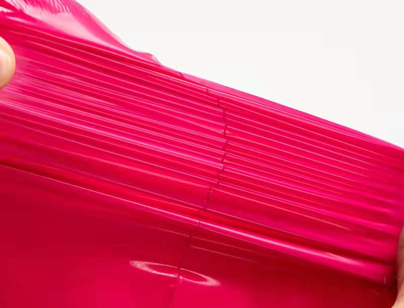 晋宁玫红色快递袋-05